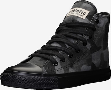 Ethletic Sneaker 'Fair Trainer Black Cap High Cut' in Schwarz: predná strana