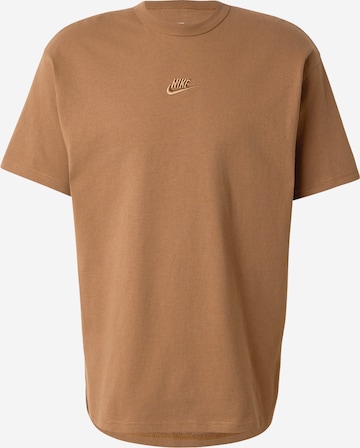 Nike SportswearMajica 'Premium Essentials' - smeđa boja: prednji dio