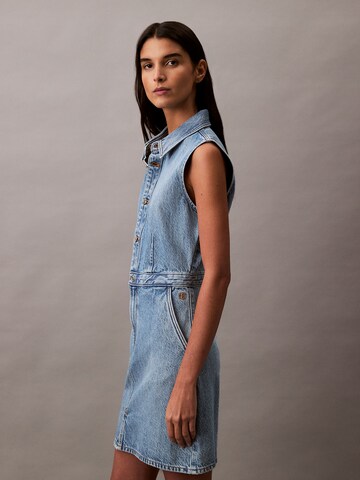 Calvin Klein Jeans Shirt dress in Blue