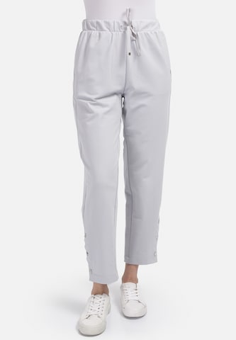 HELMIDGE Loose fit Pants in Grey: front