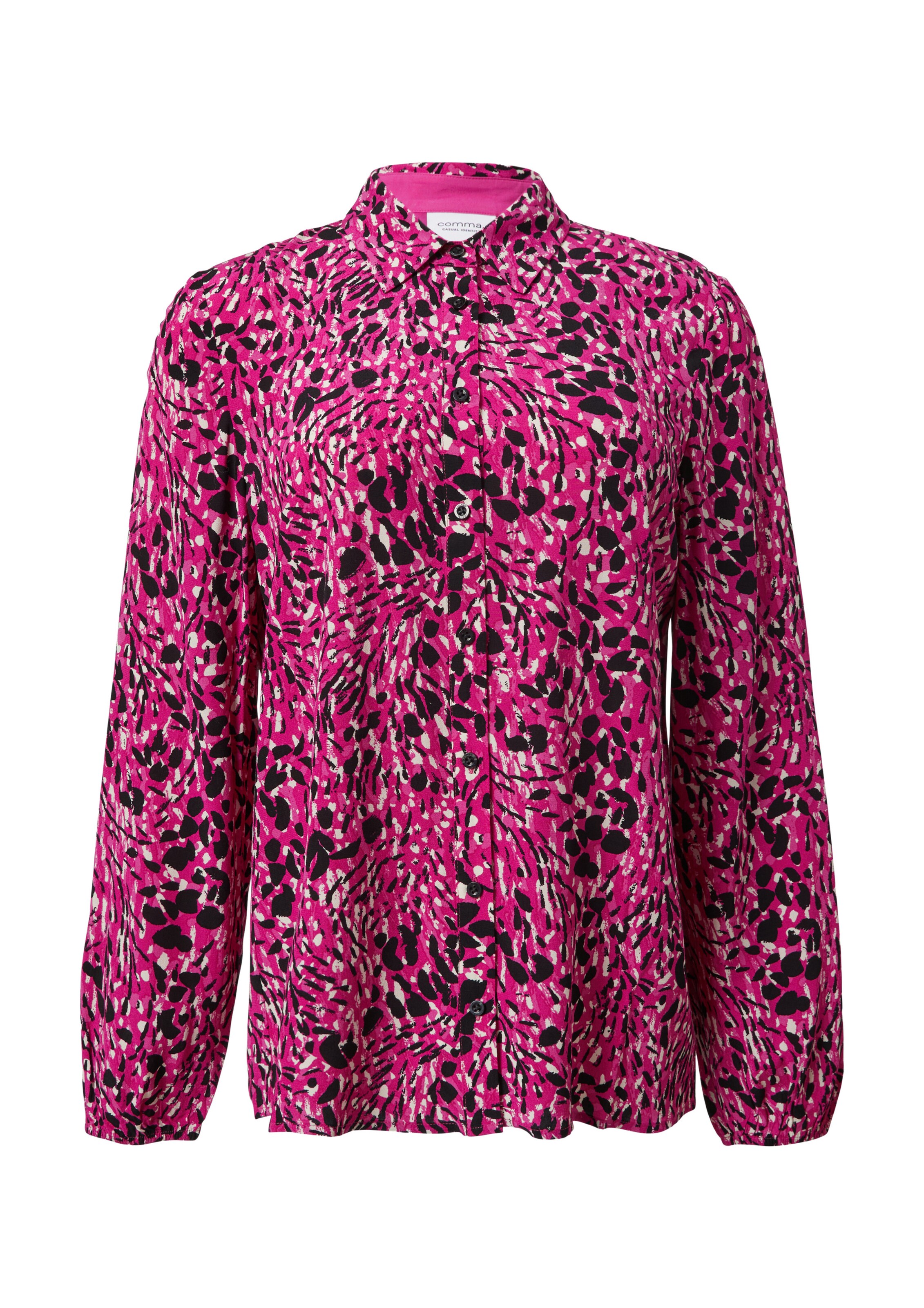 COMMA Blouse in Pink: front