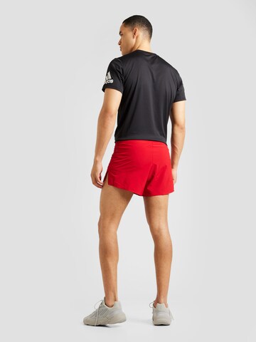 Regular Pantalon de sport 'Adizero Essentials' ADIDAS PERFORMANCE en rouge