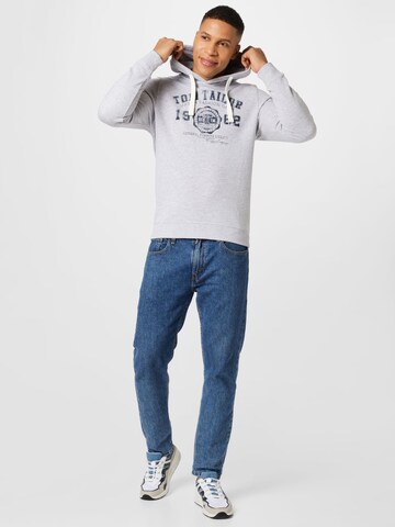 TOM TAILOR Sweatshirt in Grau