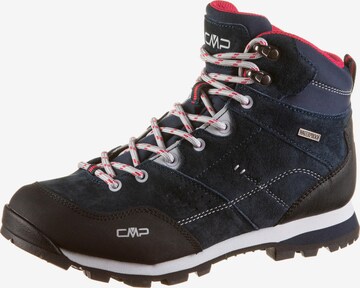 CMP Boots in Blue: front