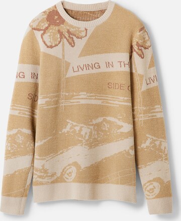 Desigual Pullover in Beige: predná strana