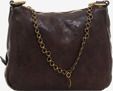 Campomaggi Shoulder Bag in Brown: front