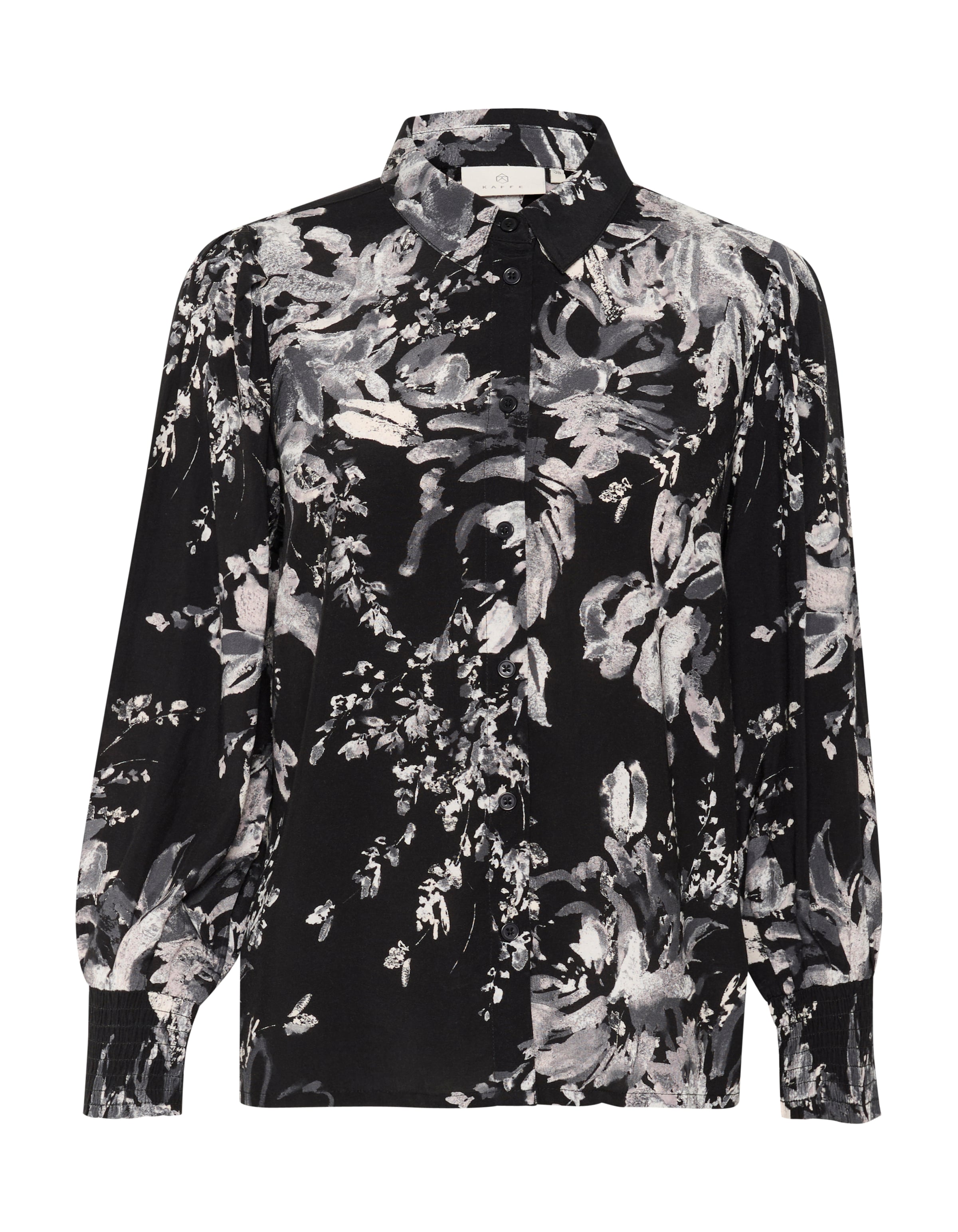 Kaffe Blouse 'Isa' in Black: front