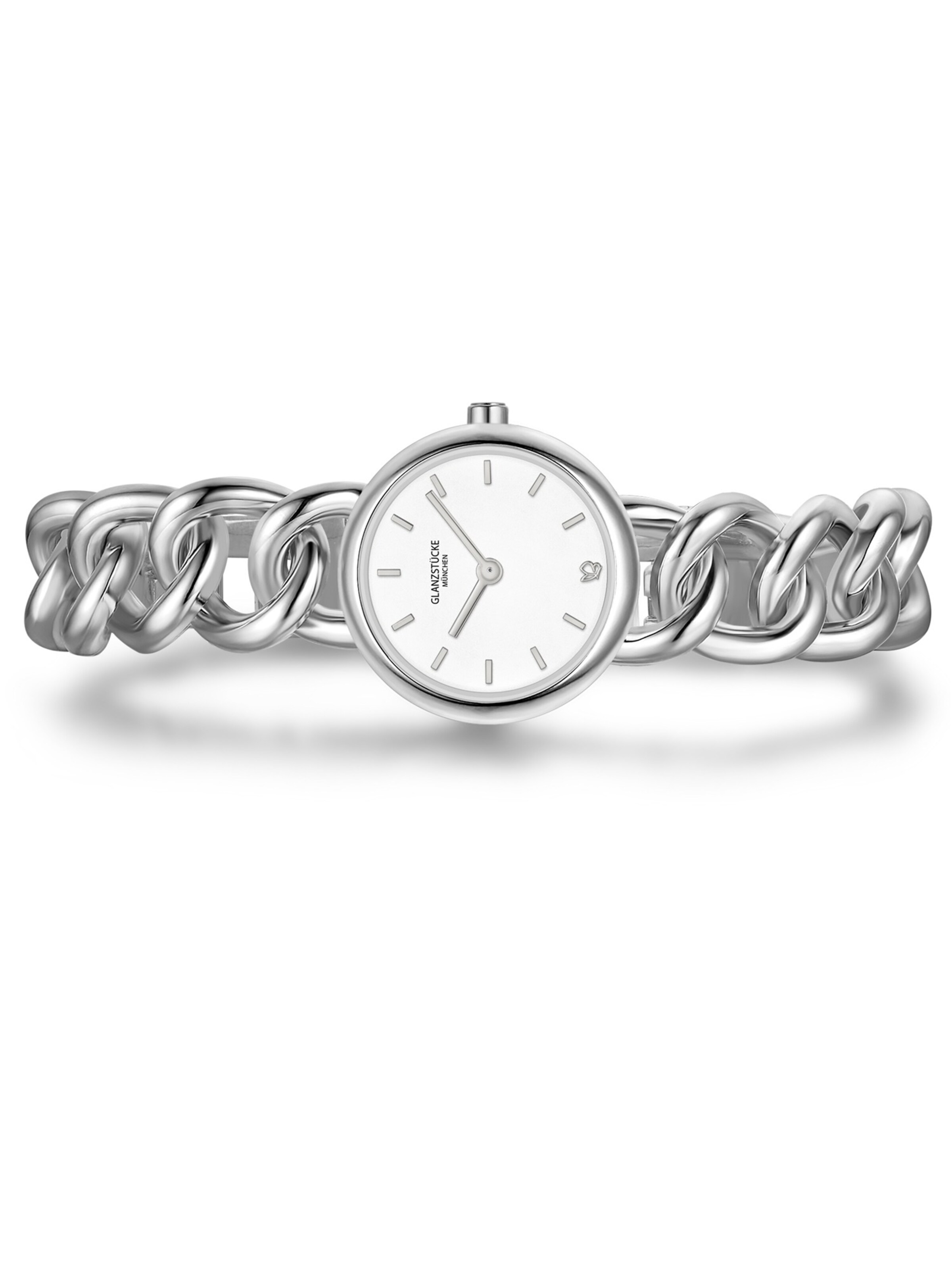 Glanzstücke München - Reloj analógico en plata