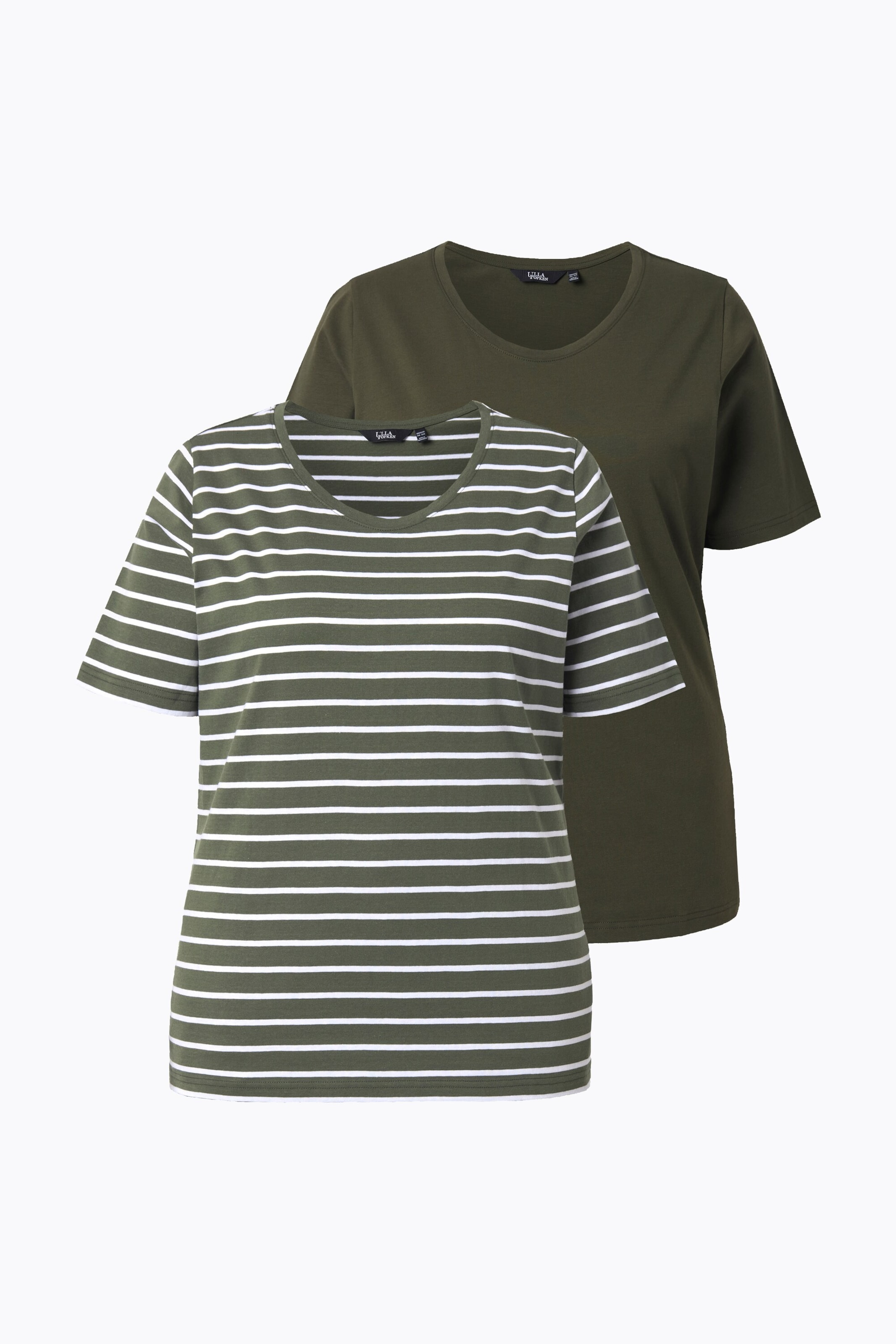 Ulla Popken Shirt in Green: front