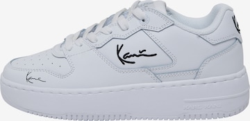 Karl Kani - Zapatillas deportivas bajas en blanco: frente