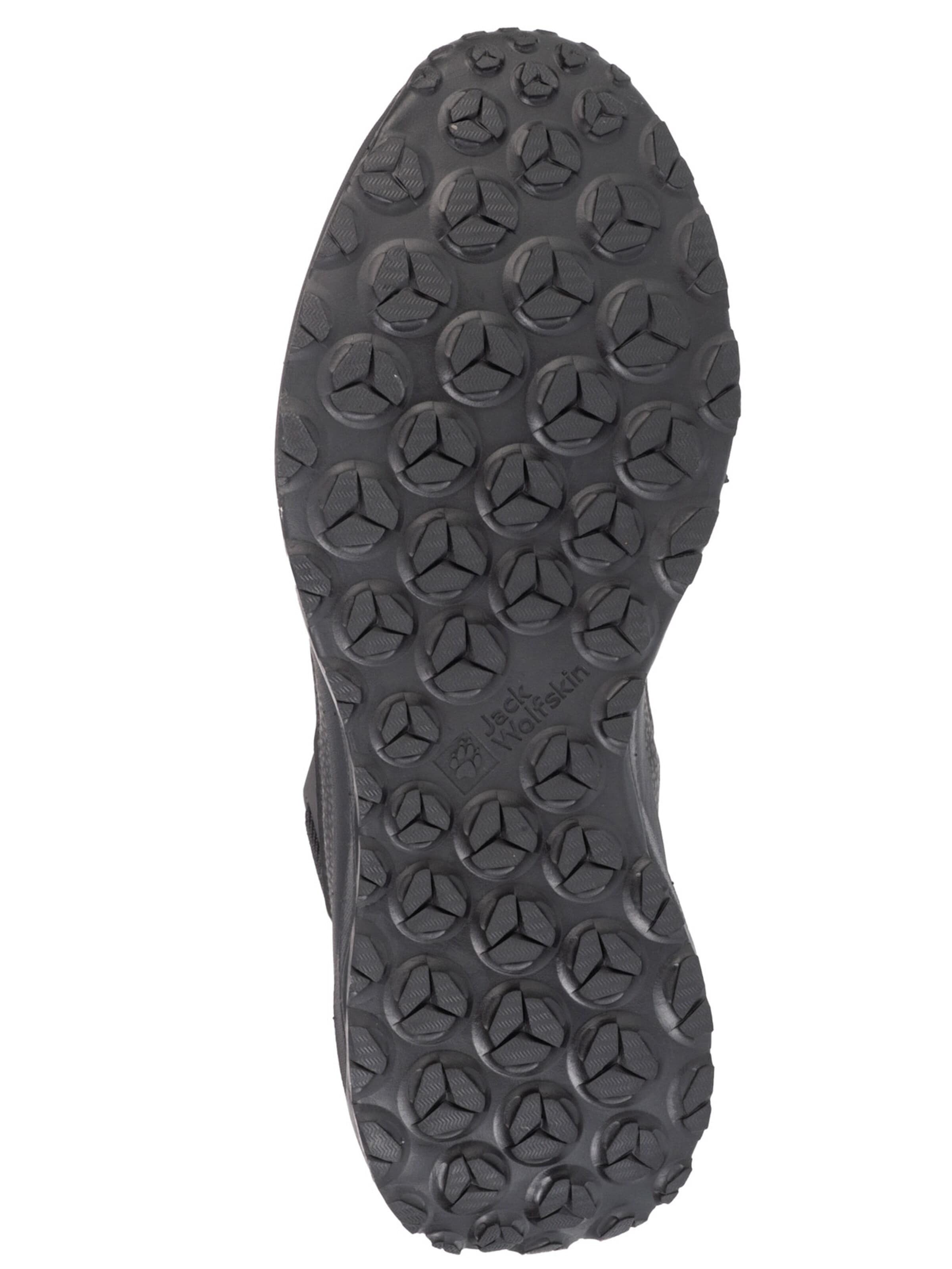 JACK WOLFSKIN Sneakers 'Dromoventure Athletic' in Black