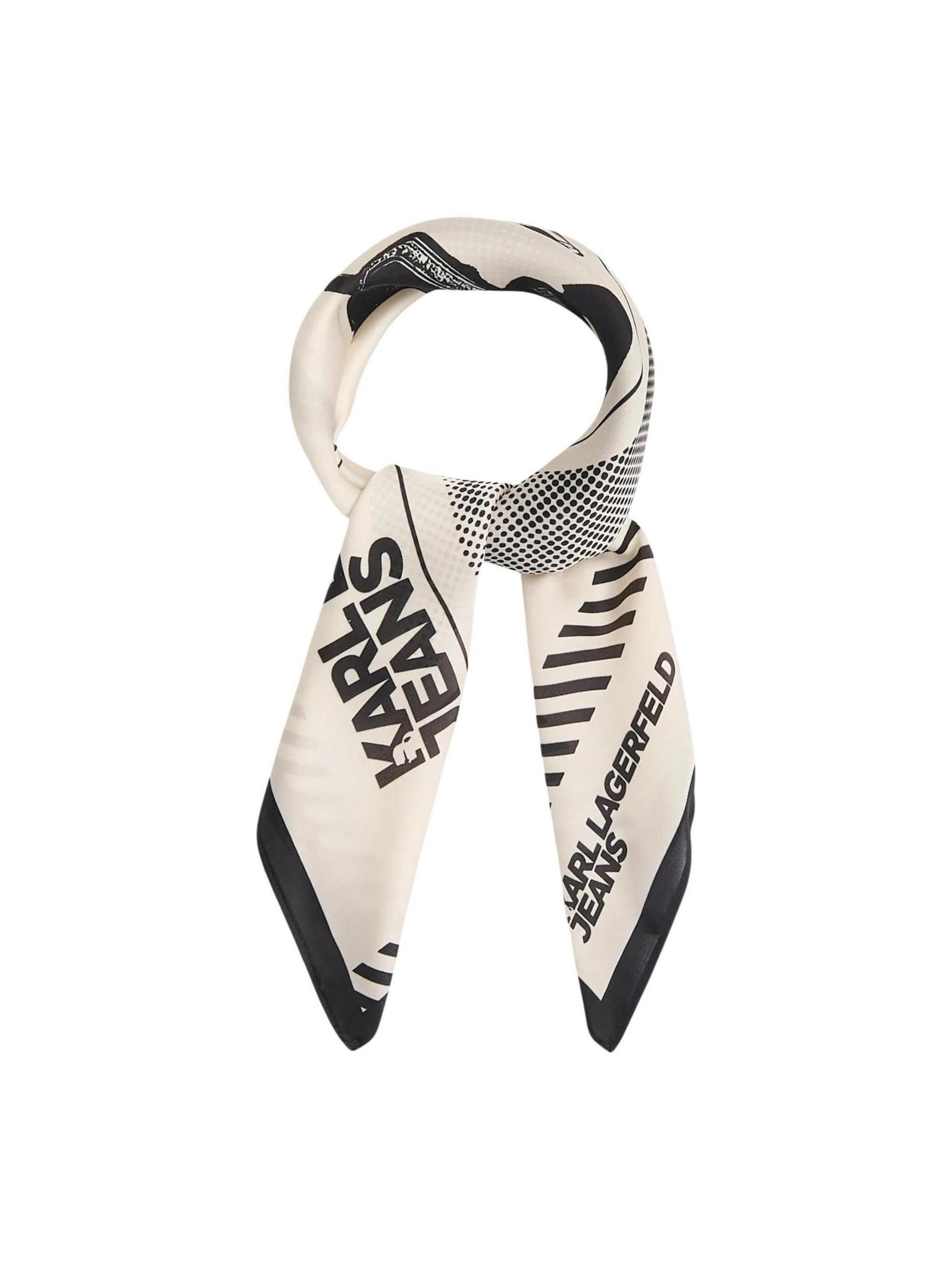 Foulard 'KLJ Karl Print Bandana B2W33007' di KARL LAGERFELD JEANS in beige