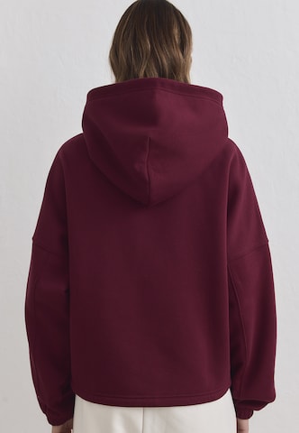 Aim'n Bluza rozpinana sportowa 'Varsity' w kolorze czerwony