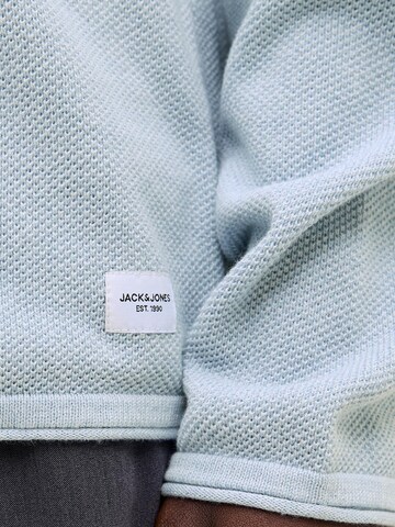 Coupe regular Pull-over 'Hill' JACK & JONES en bleu