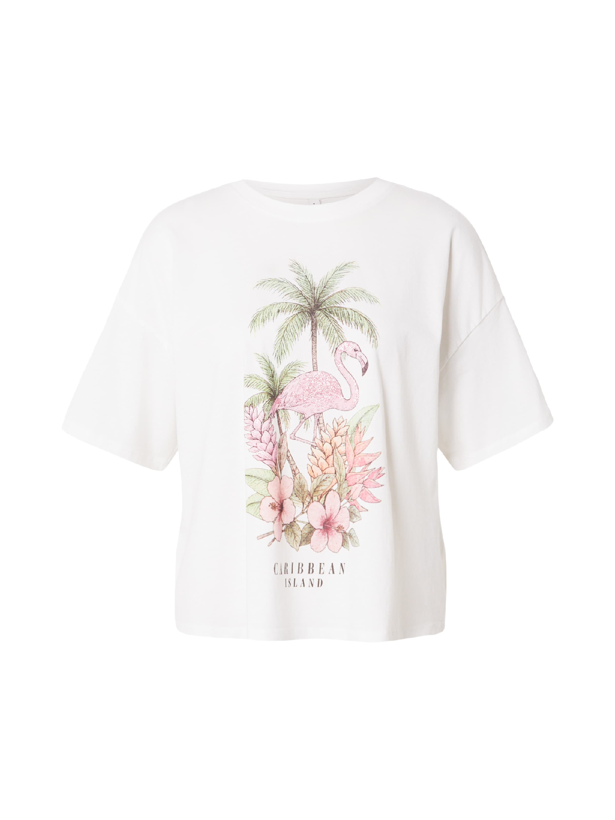 ONLY - Camiseta 'ONLLUCY' en blanco: frente