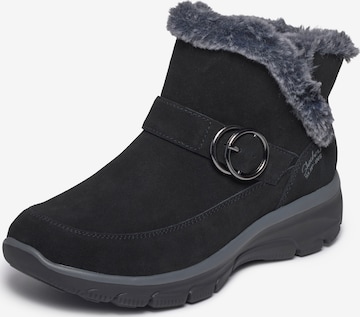 SKECHERS Ankle Boots in Black: front