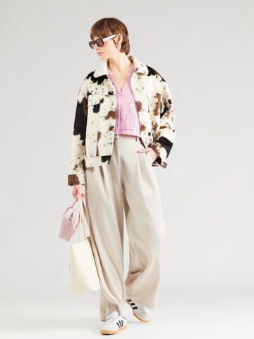 ONLY Kötött mellény - rózsaszín