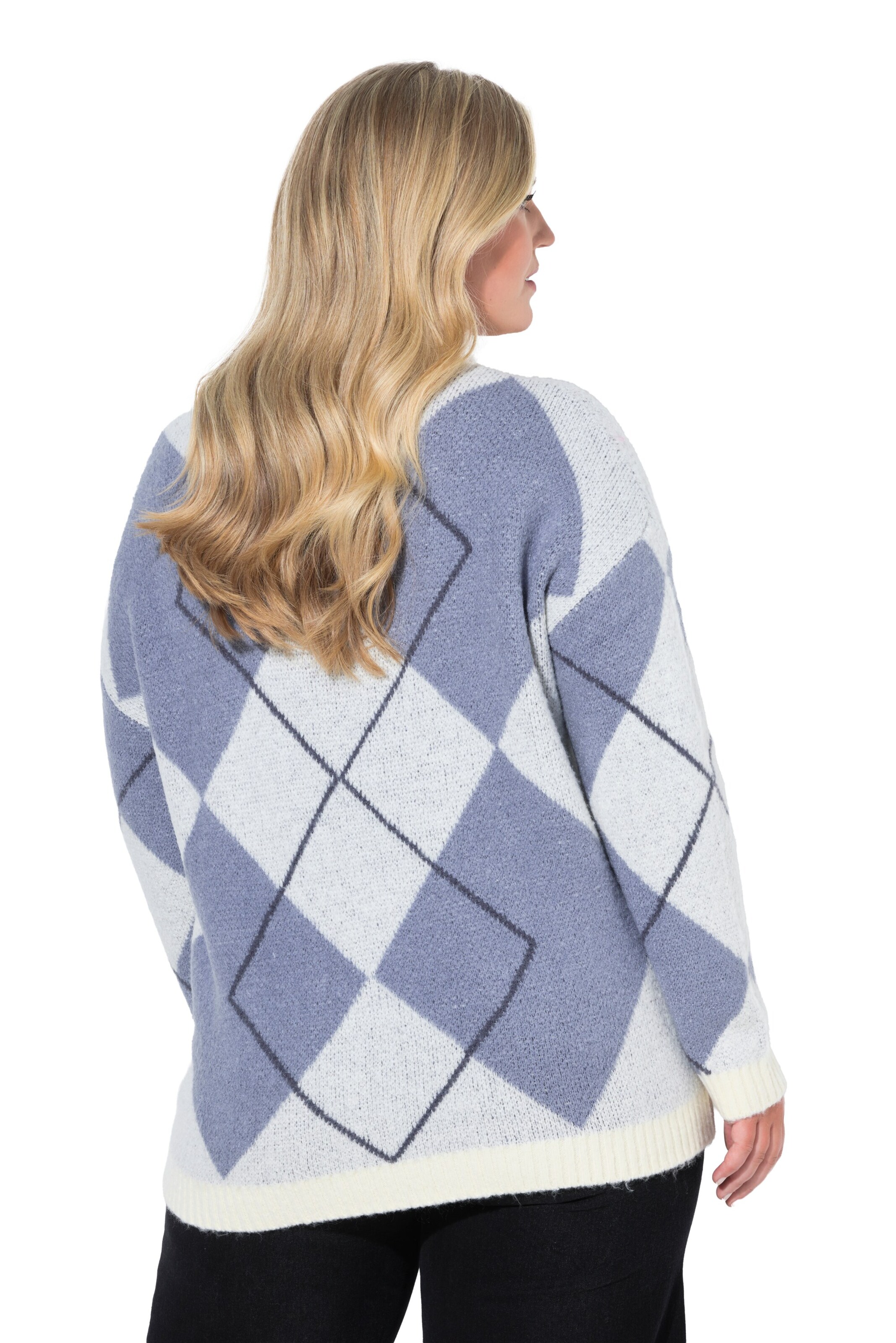 MIAMODA Sweater in Blue
