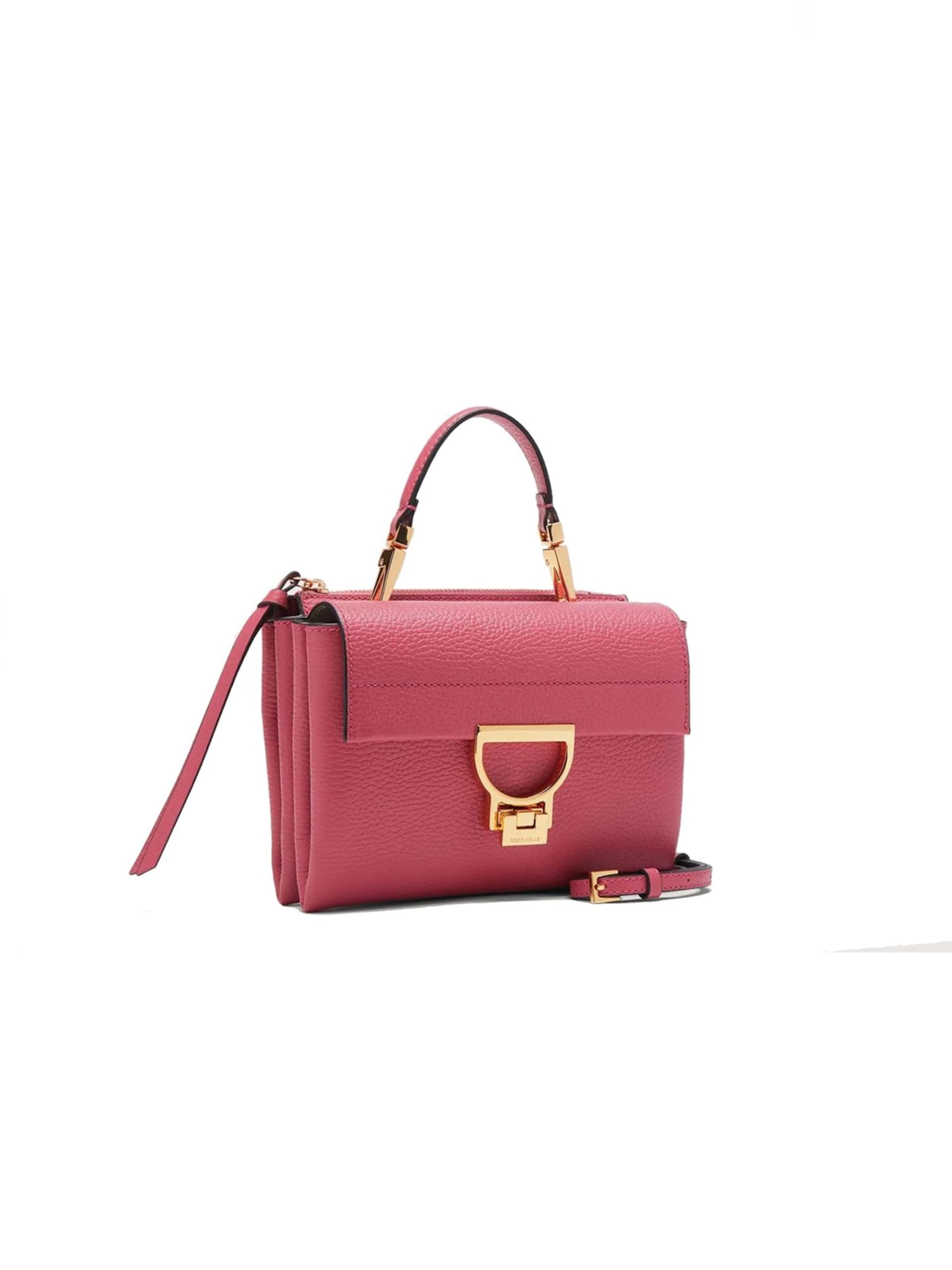 Coccinelle Umhängetasche 'Arlettis Handbag Grained Leather'‌‌‌‌‌‌‌‌‌ in Pink