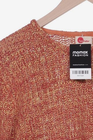 hessnatur Sweater & Cardigan in XL in Orange