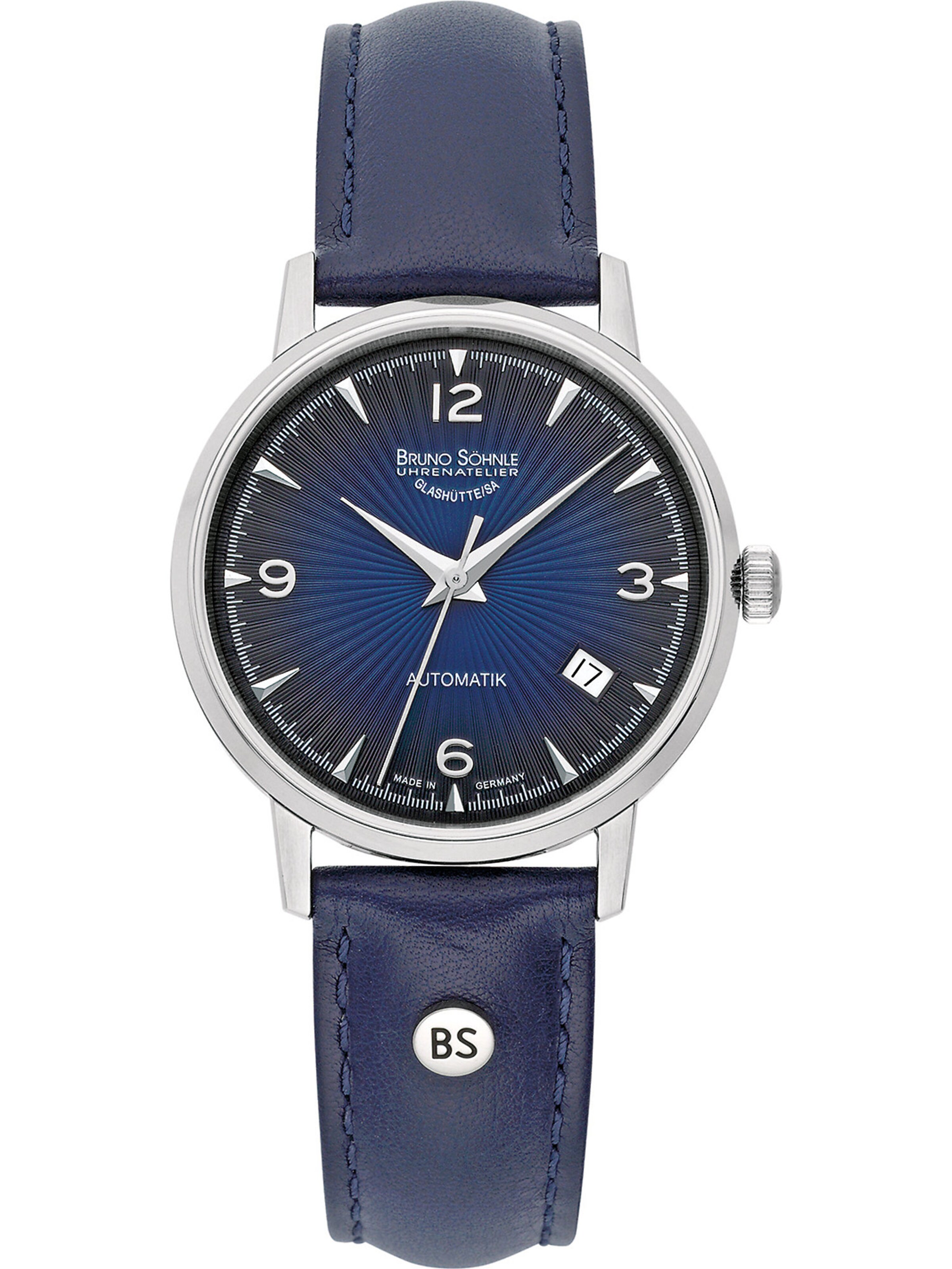 Bruno Söhnle Uhr in Blau Bruno Söhnle Uhr in Blau
