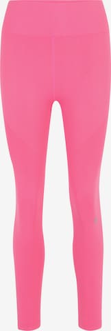 OCEANSAPART Skinny Športové nohavice 'Brooke' - ružová: predná strana