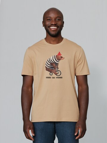 Watapparel Shirt 'Tour de Franz' in Beige: front