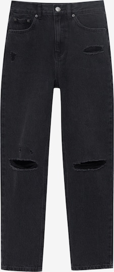 Jeans Pull&Bear pe negru denim, Vizualizare produs