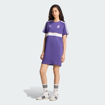 ADIDAS PERFORMANCE - Vestido deportivo 'Real Madrid' en lila: frente