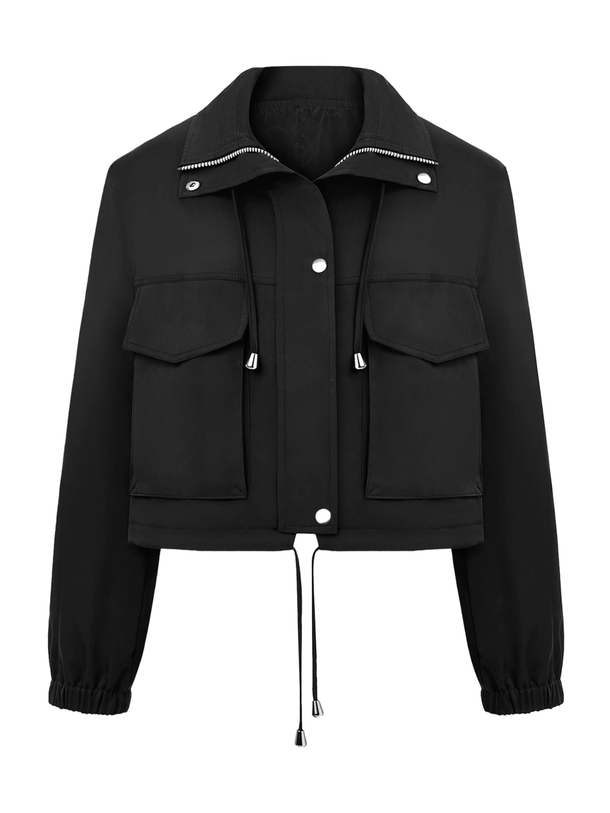 Imily Bela Демисезонная куртка в Черный: спереди