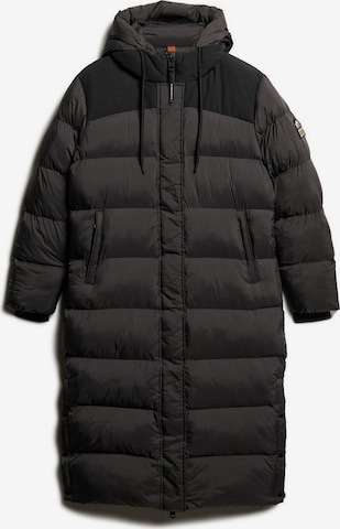 Superdry Winter Coat in Grey: front
