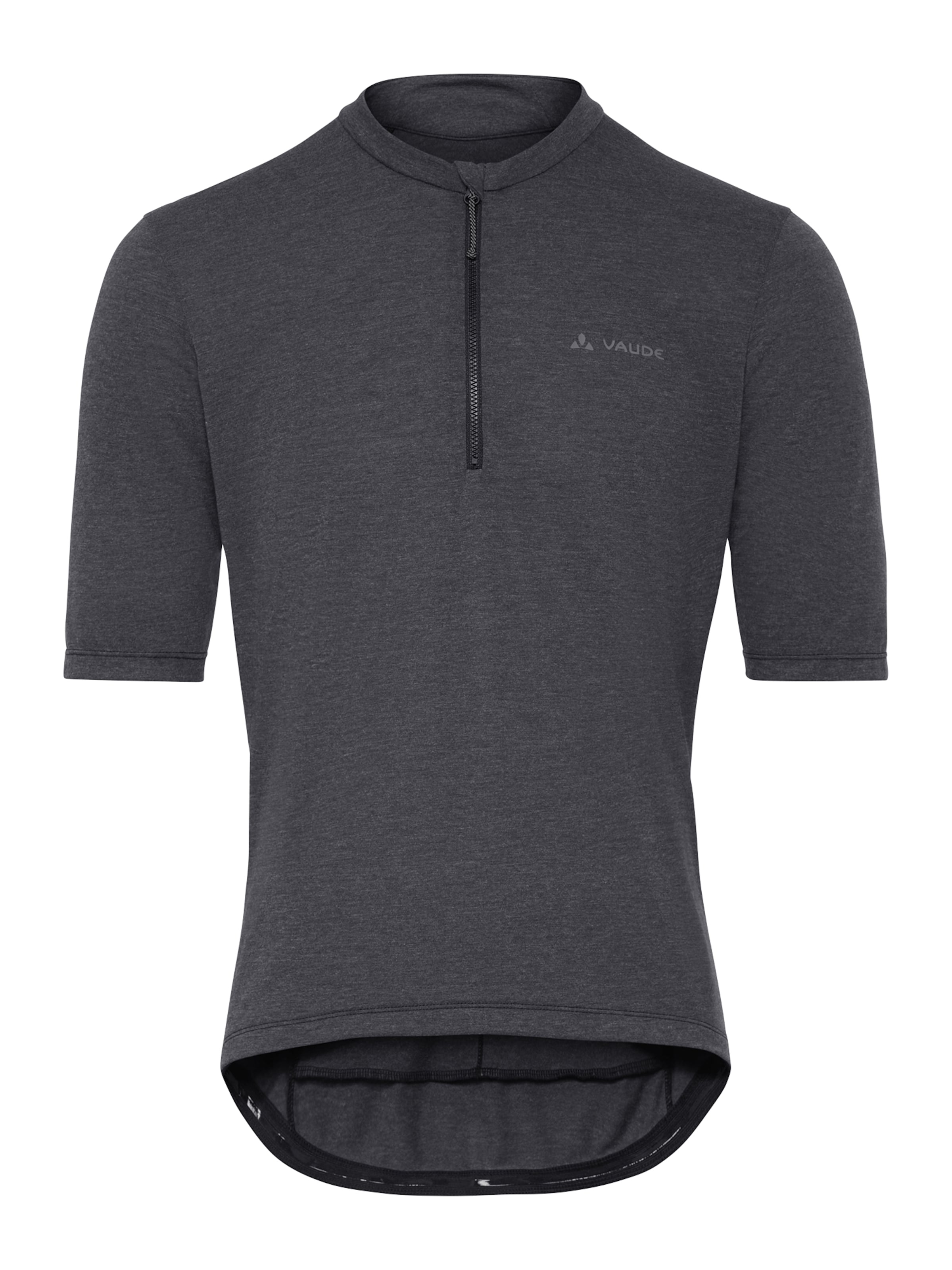 VAUDE Functioneel shirt 'Kuro' in Zwart: voorkant