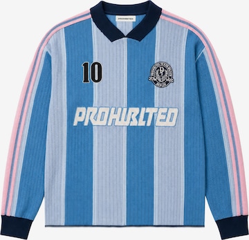 Pullover 'Team' di Prohibited in blu: frontale