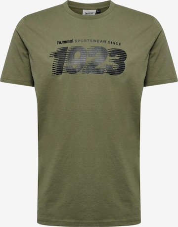 Hummel T-shirt in Grün: Vorderseite