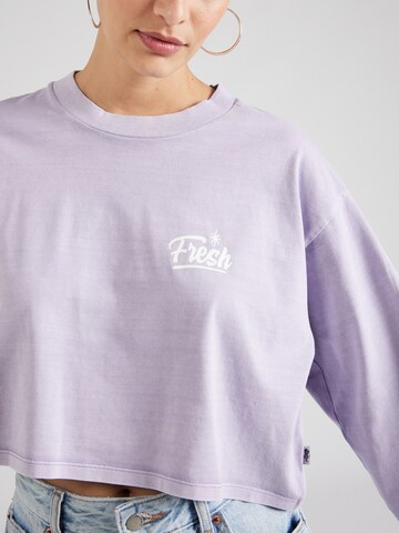 LEVI'S ® Shirt 'Graphic LS Crop Reese' in Purple