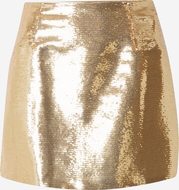 GLAMOROUS - Falda en oro: frente