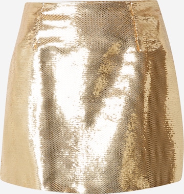 GLAMOROUS Rok in Goud: voorkant