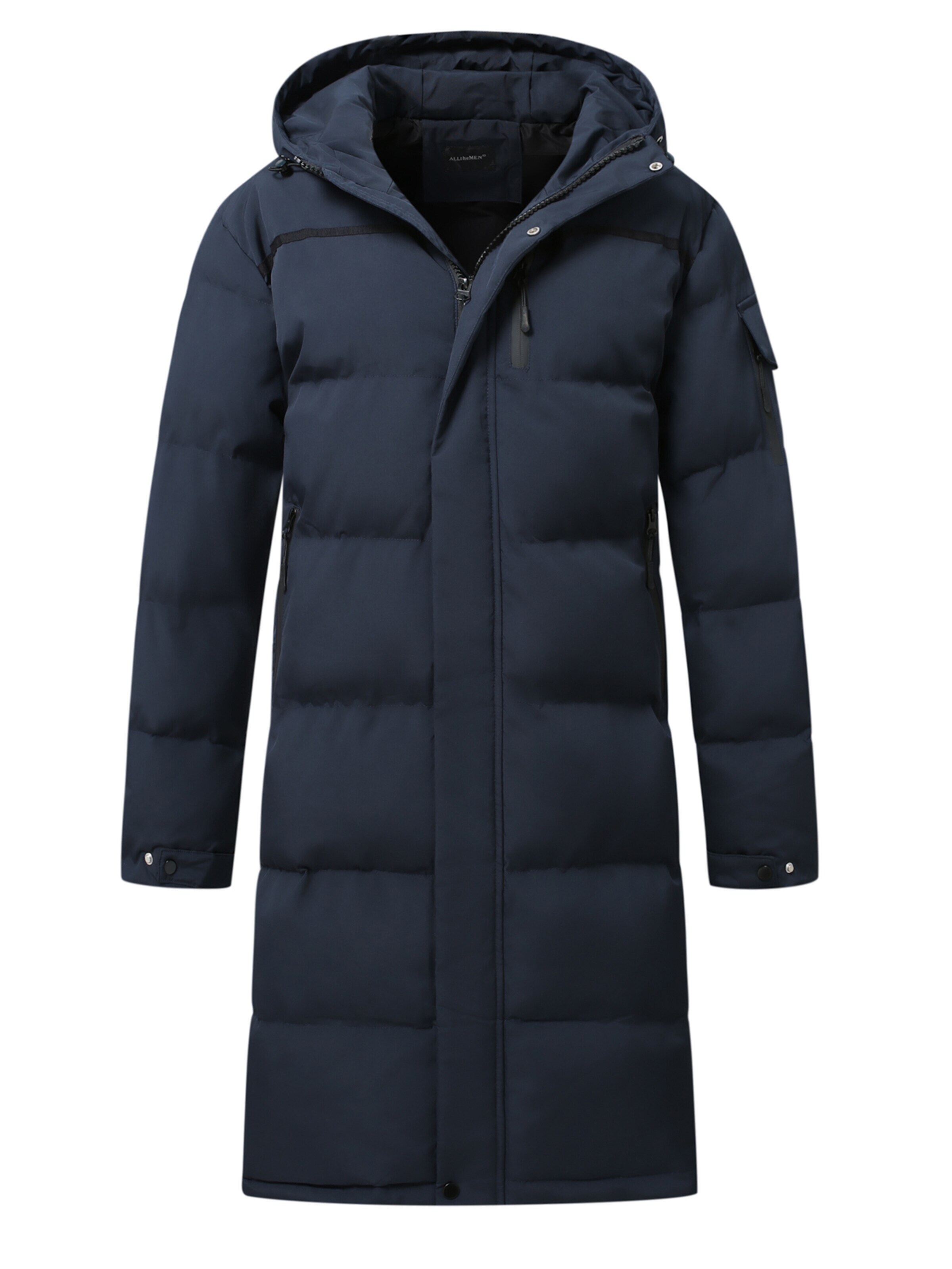 ALLTHEMEN Winter Coat 'Flaum' in S in Navy, Item view