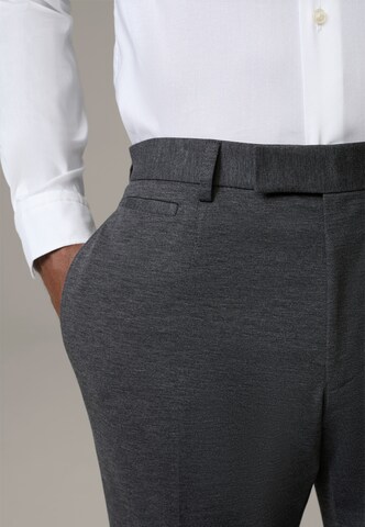 STRELLSON Slimfit Pantalon 'Kynd' in Grijs