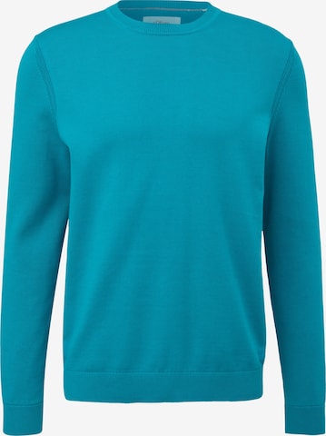 Pull-over s.Oliver en bleu : devant