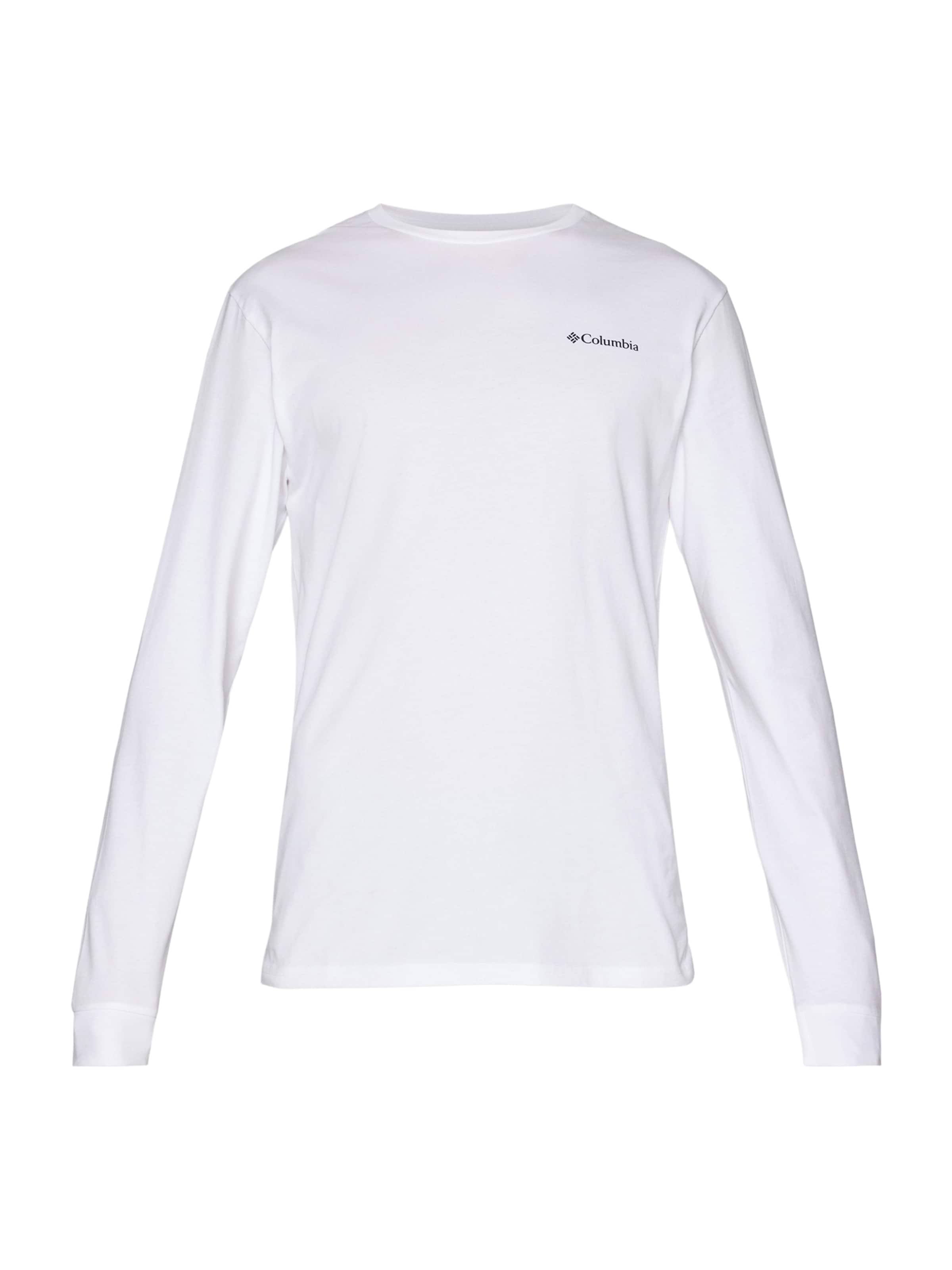 COLUMBIA Toiminnallinen paita 'Explorers Canyon' värissä valkoinen: etupuoli