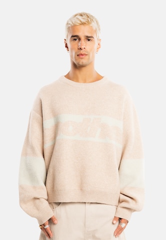 Another Cotton Lab Sweter w kolorze różowy: przód