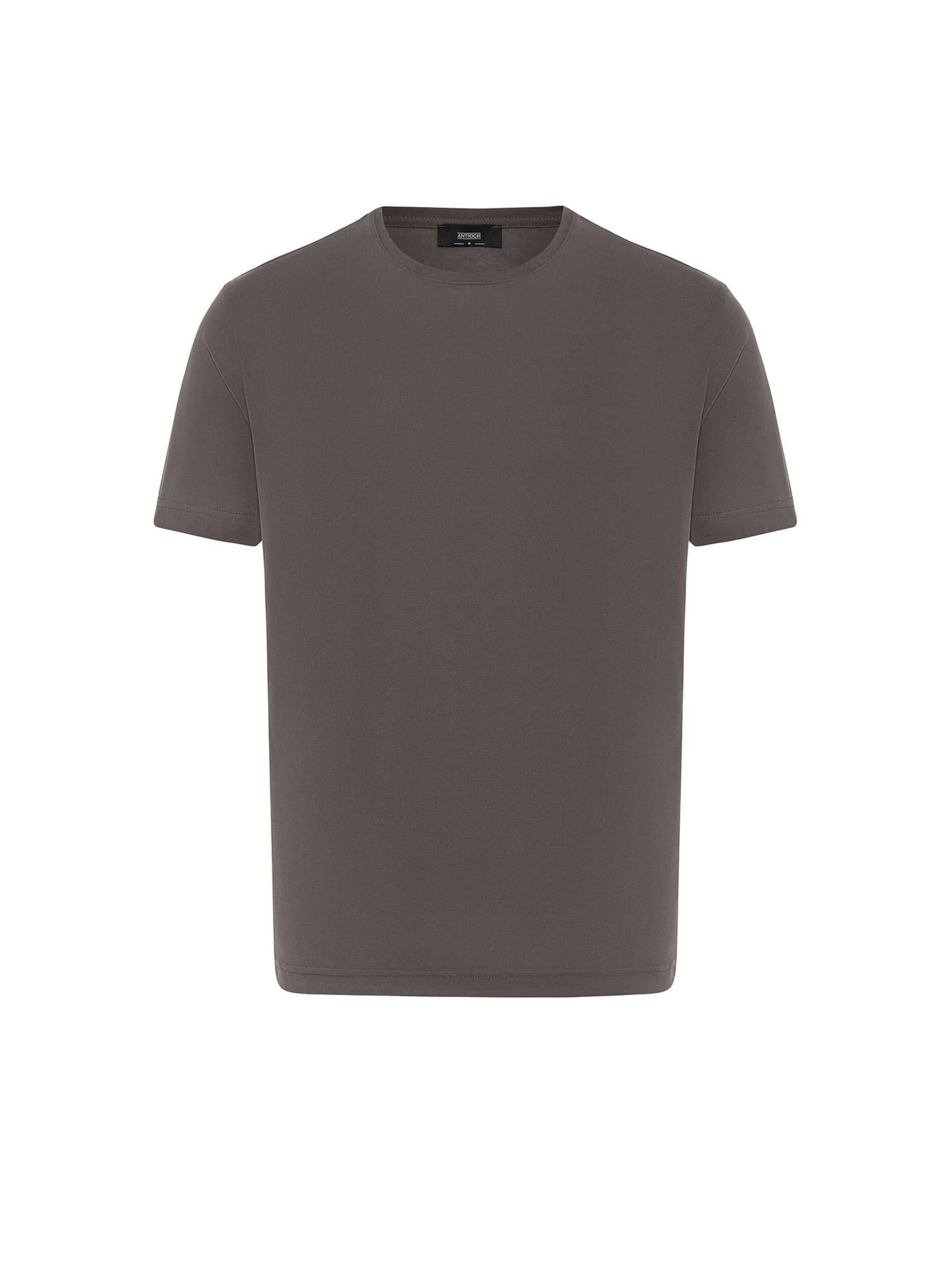 T-Shirt Antioch en marron : devant