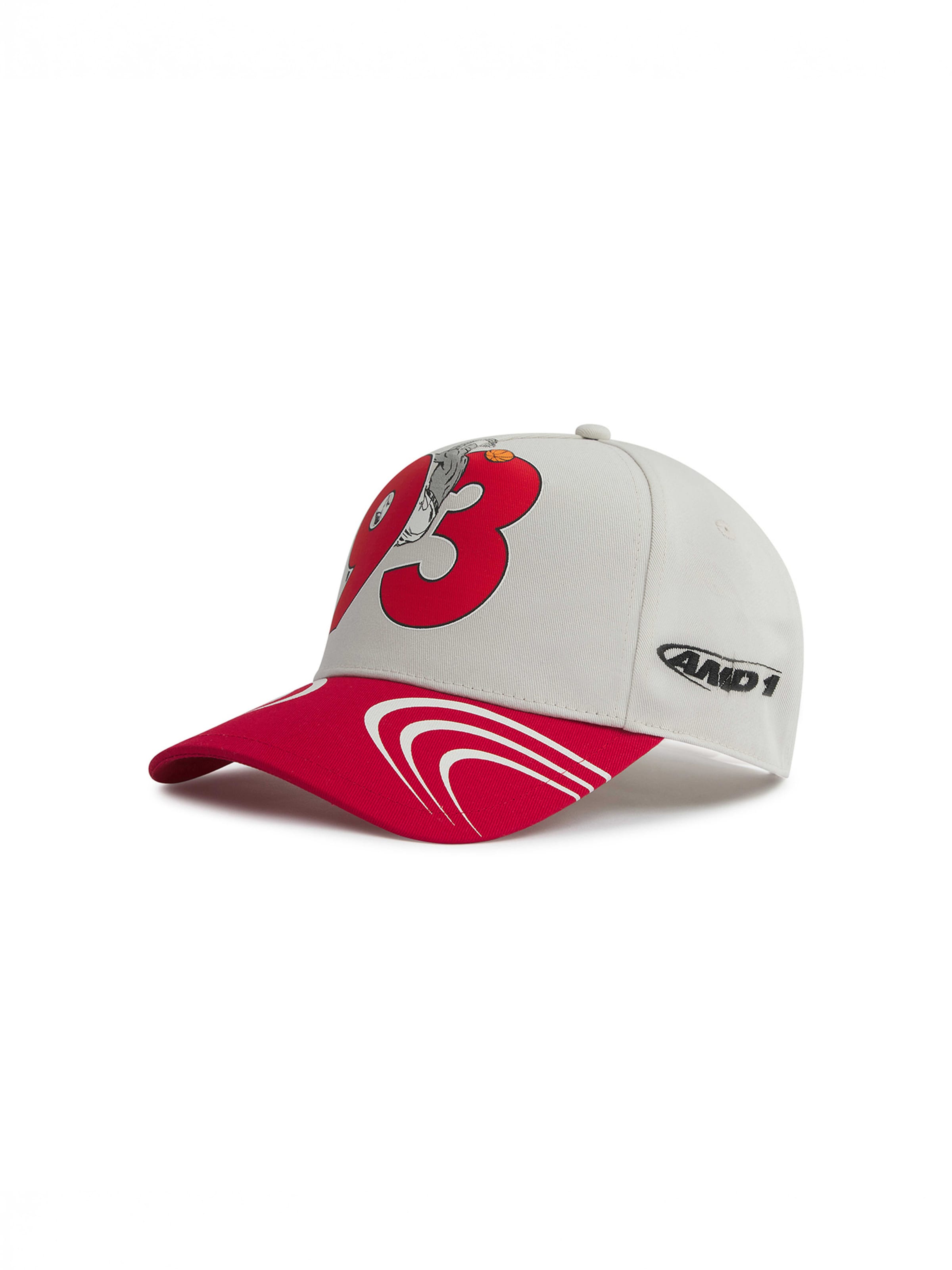 AND1 Cap '93' in Grey: front