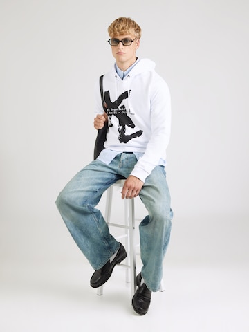 Karl Lagerfeld Bluzka sportowa w kolorze biały