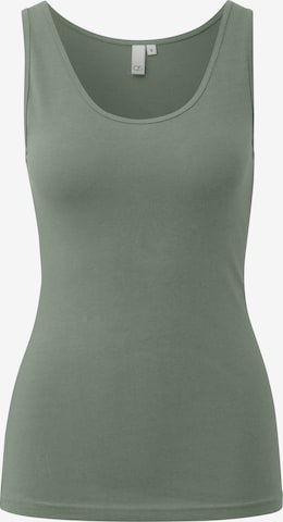 QS Top in Grün: Vorderseite