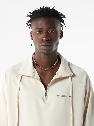 VAMOS CLO Shirt 'Christmas Rose' in beige / grau, Produktansicht