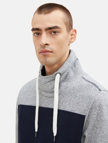 TOM TAILOR Sweatshirt in Blau