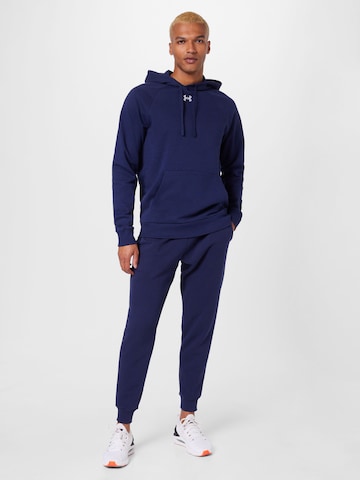 UNDER ARMOUR - Sweatshirt de desporto em azul