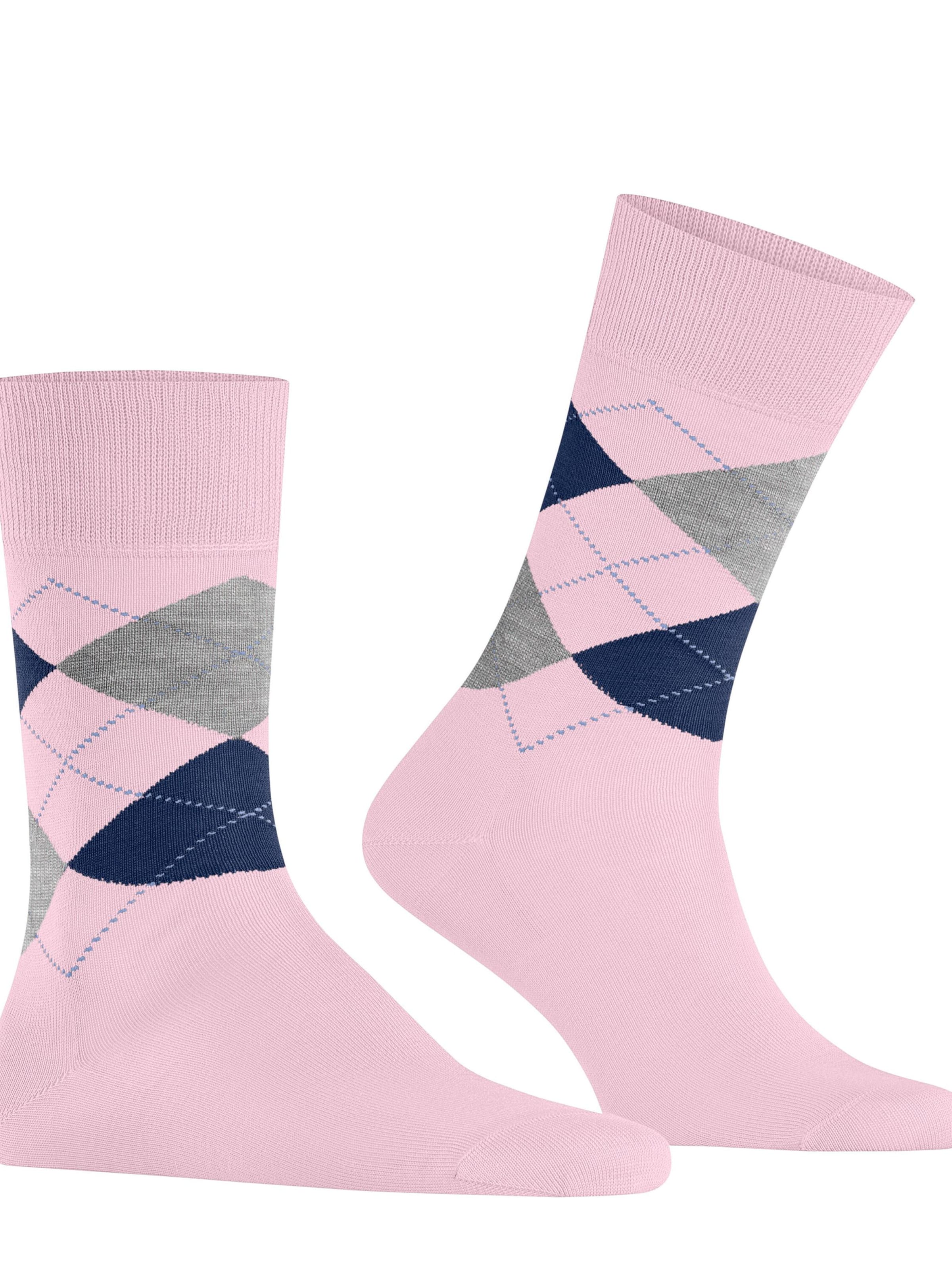 BURLINGTON Socks 'Manchester' in Pink